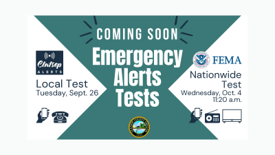 Emergency Alerts Tests Coming Soon
